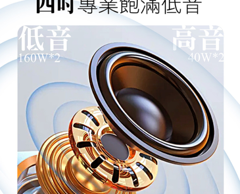 G&M BSJ38 卡拉OK專業書桌型喇叭 在家也能唱出錄音室等級音質！ 這款專業卡拉OK喇叭，結合 3 吋絲膜高音 + 4 吋飽滿低音，聲音清晰又有力。 採用 AAA高密度木質箱體，一體成型、穩固抗震，音質更純、更厚實。 內建 100W+100W超大功率，搭配純銅鍍金接線柱，傳輸穩定、音色更細膩。 不論唱歌、追劇還是聽音樂，都能享受臨場感滿分的震撼聲效！ 台灣製造、品質保證，一年保固，讓你安心開唱！