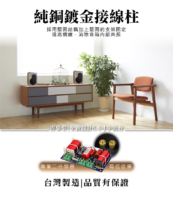 G&M BSJ38 卡拉OK專業書桌型喇叭 在家也能唱出錄音室等級音質！ 這款專業卡拉OK喇叭，結合 3 吋絲膜高音 + 4 吋飽滿低音，聲音清晰又有力。 採用 AAA高密度木質箱體，一體成型、穩固抗震，音質更純、更厚實。 內建 100W+100W超大功率，搭配純銅鍍金接線柱，傳輸穩定、音色更細膩。 不論唱歌、追劇還是聽音樂，都能享受臨場感滿分的震撼聲效！ 台灣製造、品質保證，一年保固，讓你安心開唱！