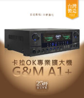 G&M A1+卡拉OK專業擴大機