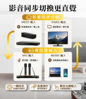 FN515音效卡拉OK綜合擴大機
